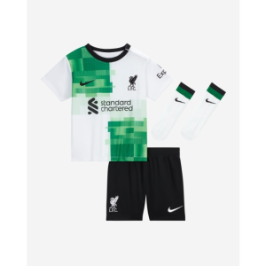 Camisetas de fútbol Liverpool Niños 2ª equipación 2023 2024 – Manga Corta
