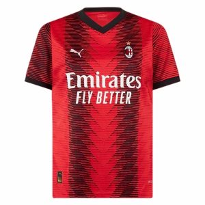 Camisetas fútbol AC Milan De Ketelaere 90  1ª equipación 2023-2024 – Manga Corta