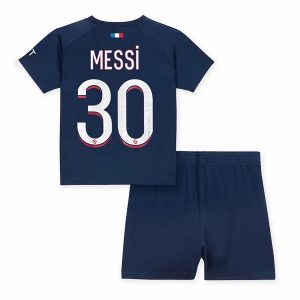 Camisetas de fútbol Paris Saint Germain PSG Lionel Messi 30 Niños 1ª equipación 2023-24