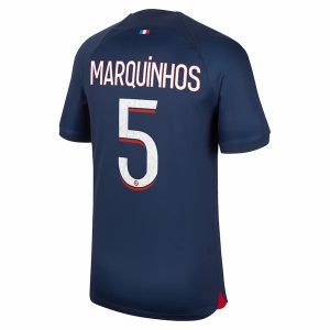 Camisetas fútbol Paris Saint Germain PSG Marquinhos 5 1ª equipación 2023-24 – Manga Corta