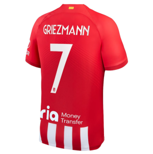Camisetas fútbol Atlético Madrid Antoine Griezmann 7 1ª equipación 2023-24 – Manga Corta