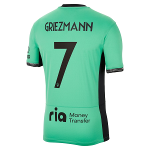 Camisetas fútbol Atlético Madrid Antoine Griezmann 7 3ª equipación 2023-24 – Manga Corta