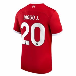 Camisetas fútbol Liverpool Diogo J. 20 1ª equipación 2023-24 – Manga Corta