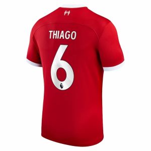 Camisetas fútbol Liverpool Thiago 6 1ª equipación 2023-24 – Manga Corta