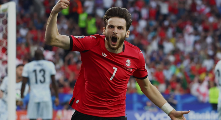 Georgia derrotó a Portugal por 2-0 y se convirtió en la mayor sorpresa de esta Copa de Europa